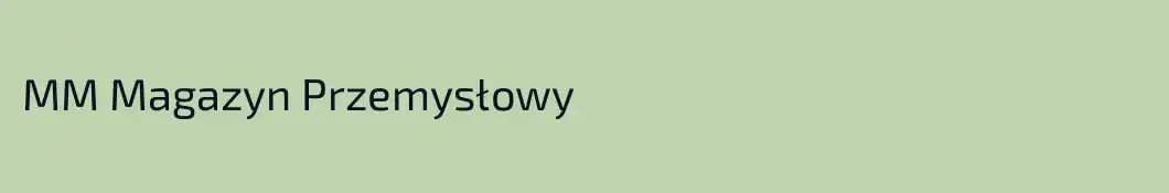 MM Magazyn Przemysłowy